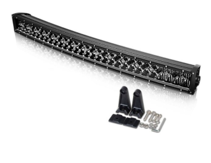 Dual-Row Curved LED Light Bar In Multiple Sizes - 22" 32" 42" Jeep Wrangler Light Bar