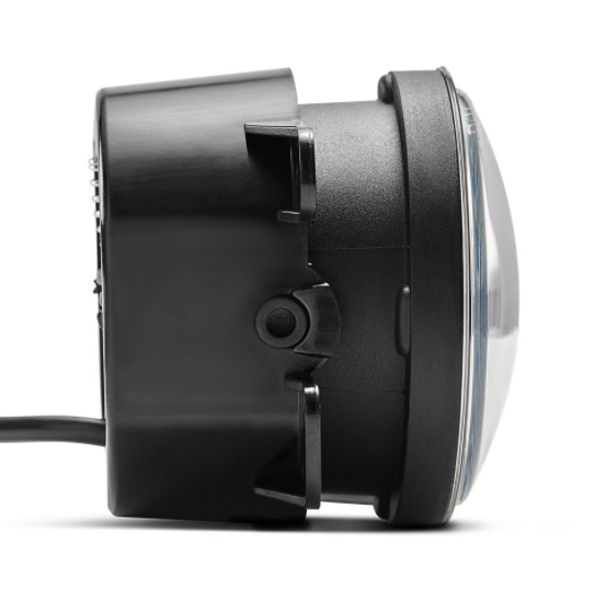 4" Round Jeep Wrangler LED Fog Lights - Angel Eye Halo Series