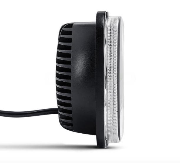 5"x7" Jeep YJ LED headlight & Jeep XJ LED headlight - Black Bar Projector Style