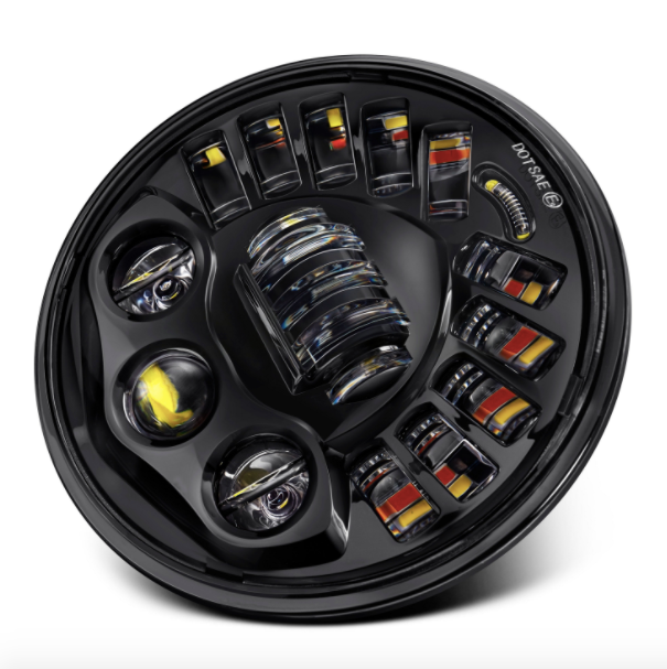 7" Jeep Wrangler LED Headlights - Oculus Series