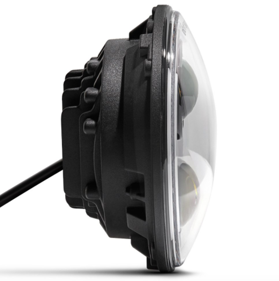 7" Jeep Wrangler LED Headlights - Color Changing Jeep Halos