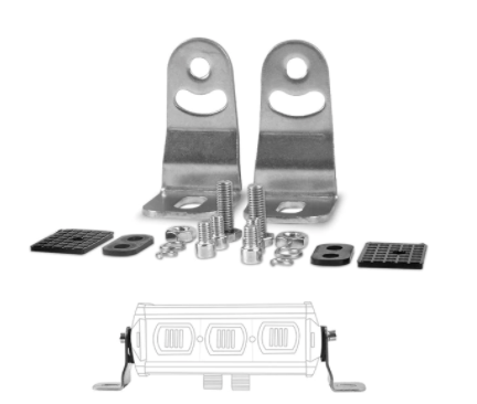 Single Row LED Light Bar With 6D Lens In Multiple Sizes - 8" 14" 20" 27" 34" 40" Jeep Wrangler Light Bar
