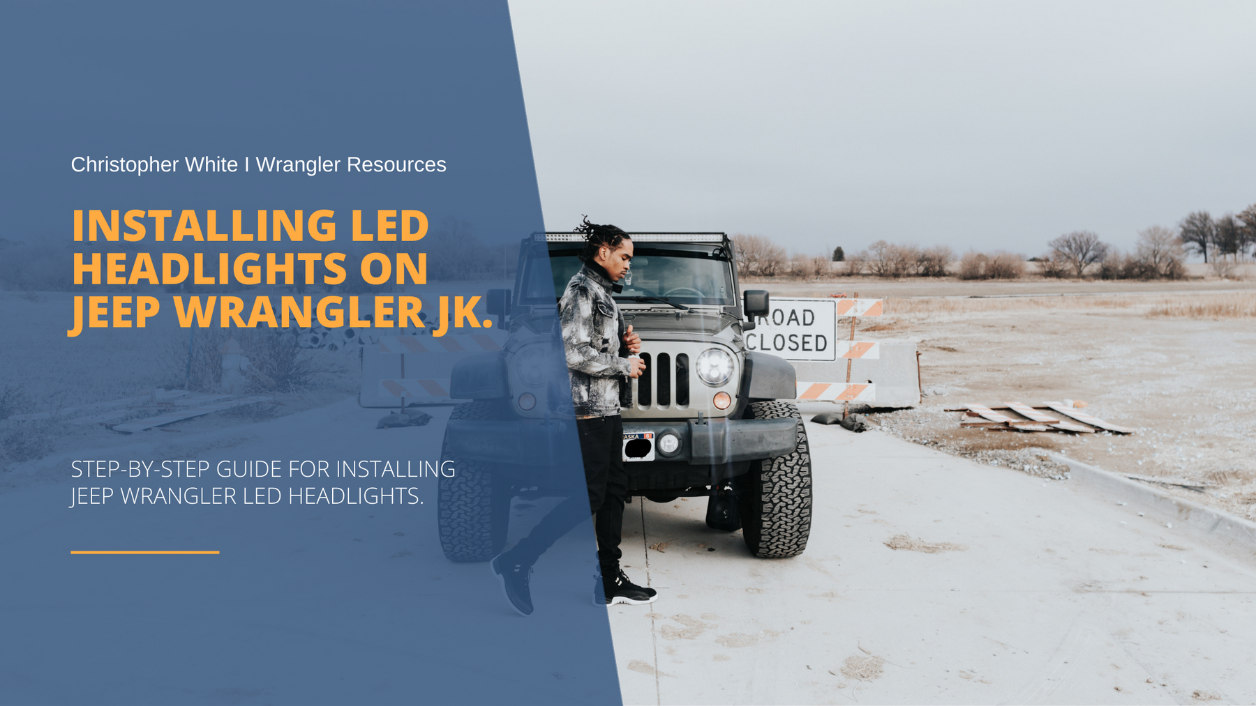 Installing LED Headlights on Jeep Wrangler JK.