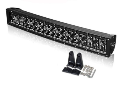 Dual-Row Curved LED Light Bar In Multiple Sizes - 22" 32" 42" Jeep Wrangler Light Bar