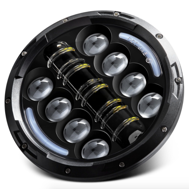 7" Jeep Wrangler LED Headlights - Alpine Series