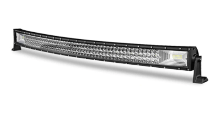 Tri-Row Curved LED Light Bar In Multiple Sizes - 22" 32" 42" Jeep Wrangler Light Bar